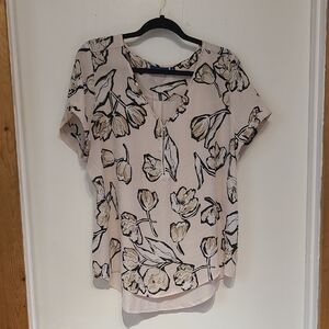 Apt. 9 Women's Blouse with Floral Design